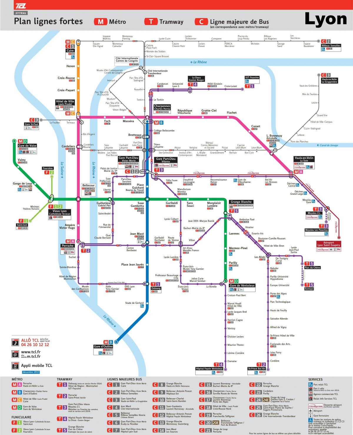 Lyon garraio mapa pdf