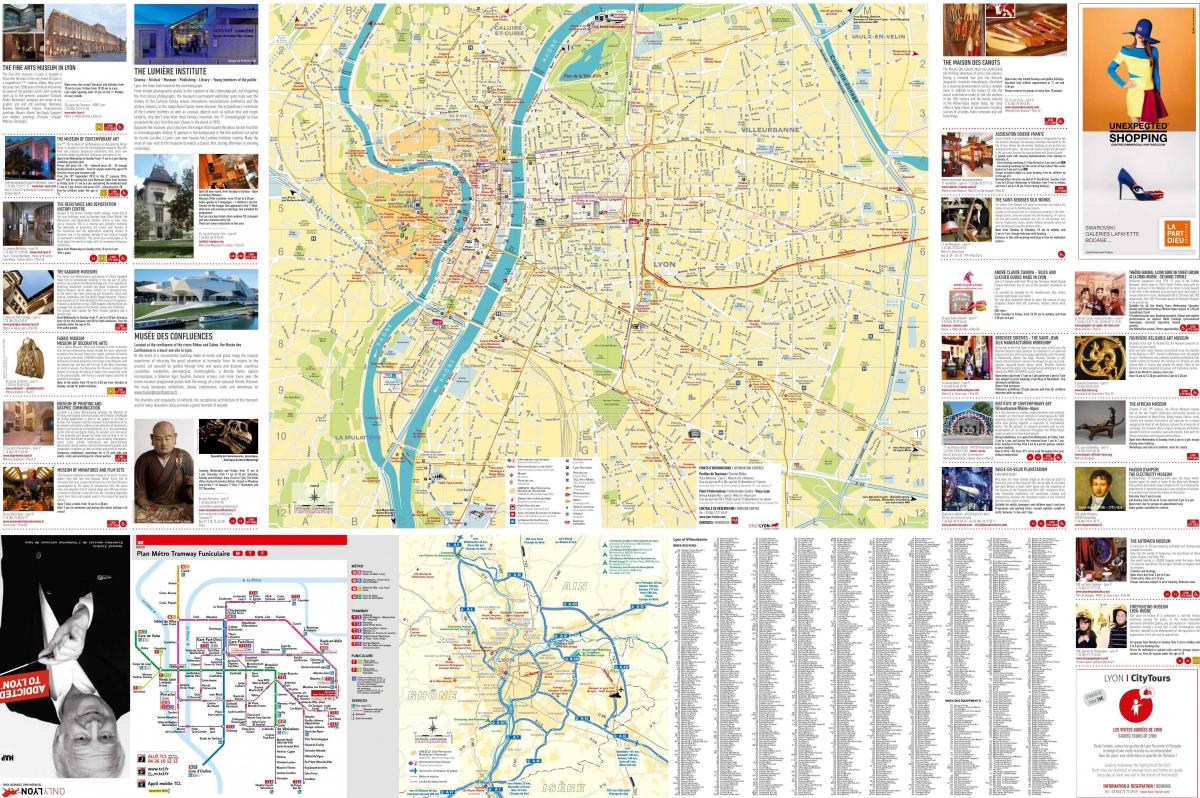 mapa Lyon hondartza